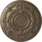 Ekena Millwork Darnay Ceiling Medallion (Fits Canopies up to 7 1/4"), Hand-Painted Warm Silver, 29 1/4"OD x 2"P CM29DAWSS - alternate 1